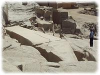 The unfinished obelisk - Aswan