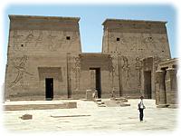 The Temple of Isis on Philae Island - Aswan